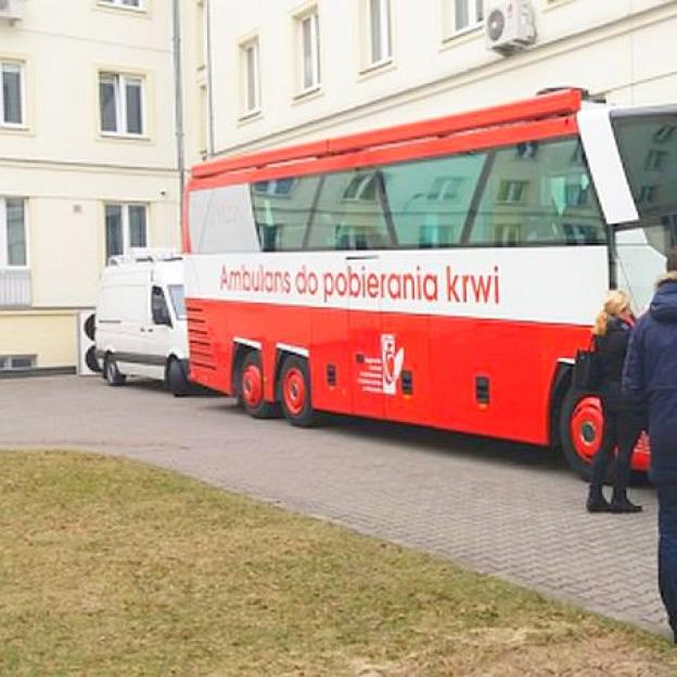 Warszawa: Zbiórka krwi w Komendzie Głównej Policji